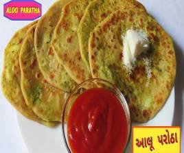 48-Testy Gujarati Aloo Paratha